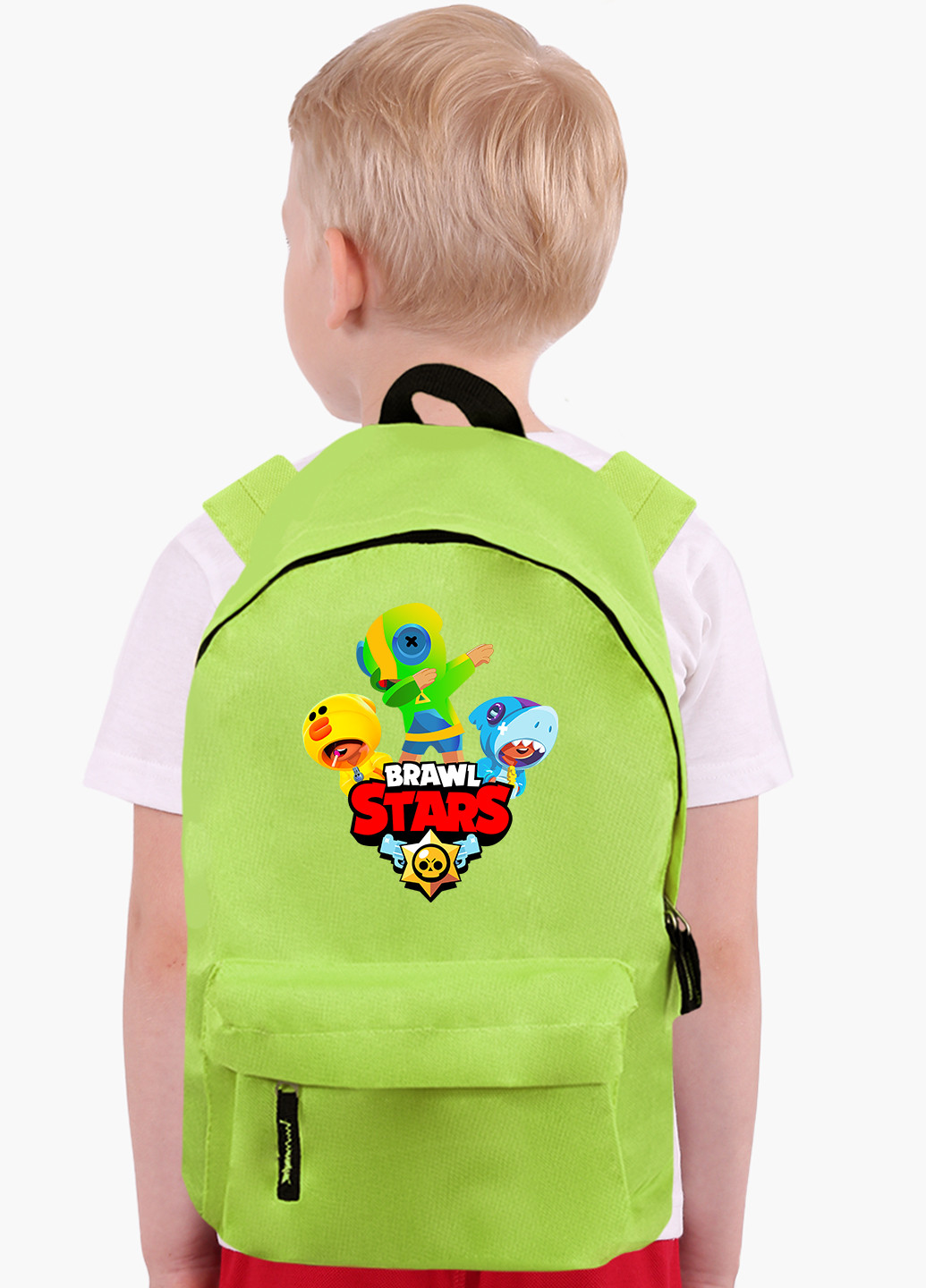 Детский рюкзак Леон Бравл Старс (Leon Brawl Stars) (9263-1703) MobiPrint (217074916)