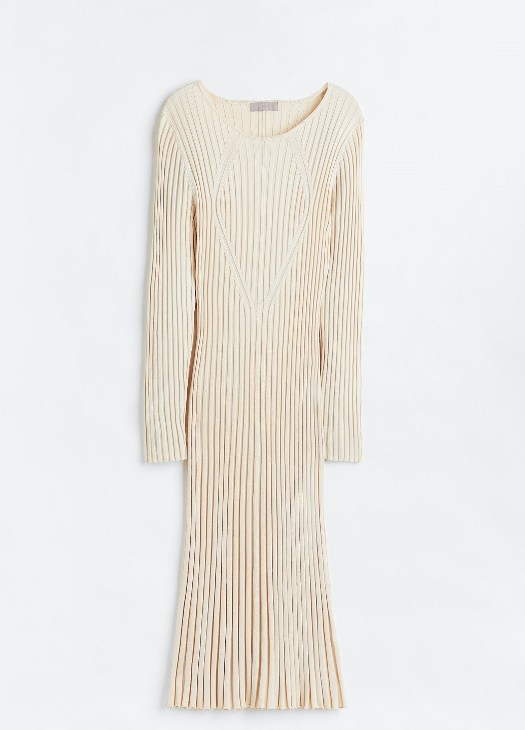 Світло-бежева кежуал сукня H&M однотонна