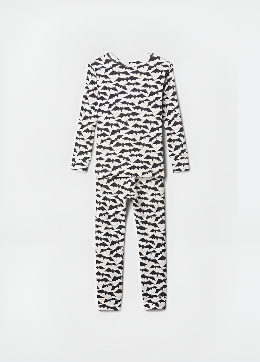 Белая всесезон пижама (лонгслив, брюки) лонгслив + брюки Gap