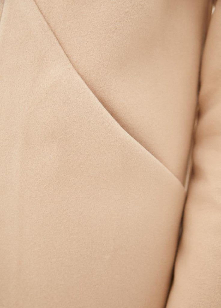 Бежеве демісезонне Жіночий кардиган-пальто з кашеміру Merian Podium
