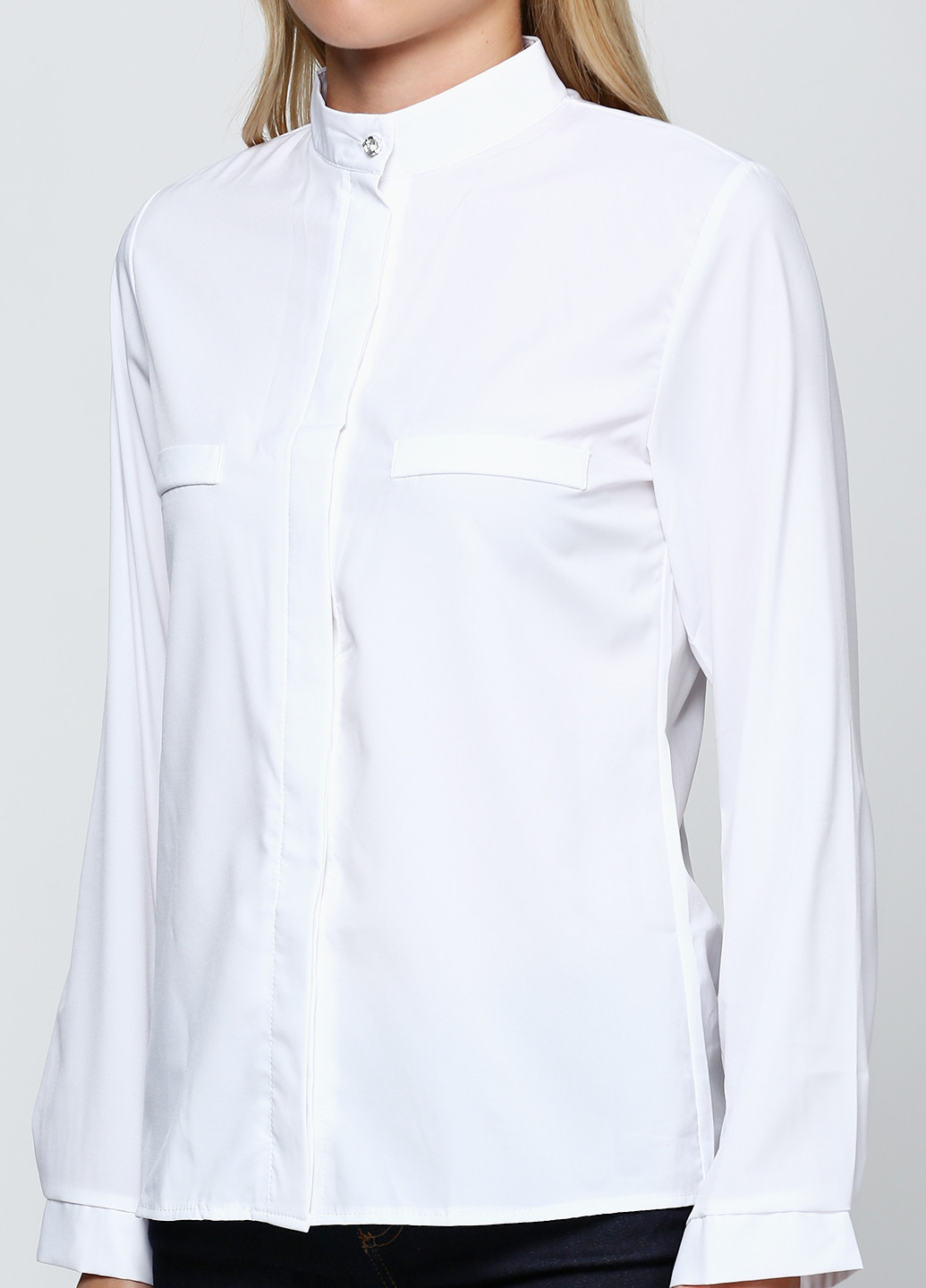 Белая демисезонная блуза Demma