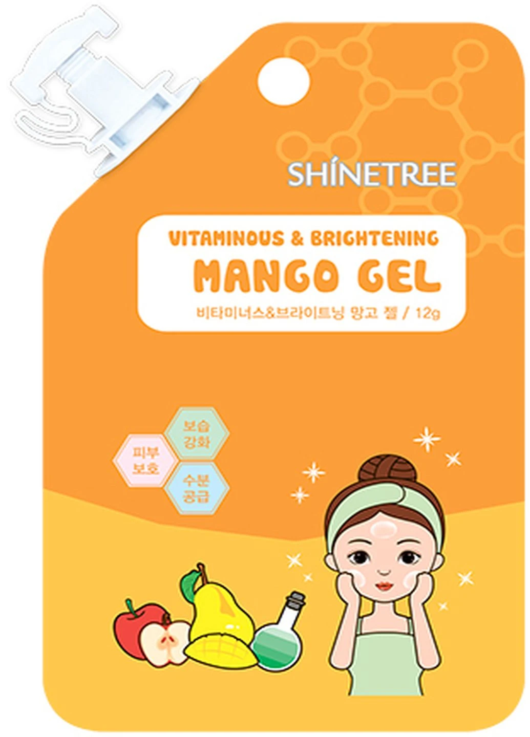 Гель для лица Витаминный с экстрактом манго Shinetree (250015385)