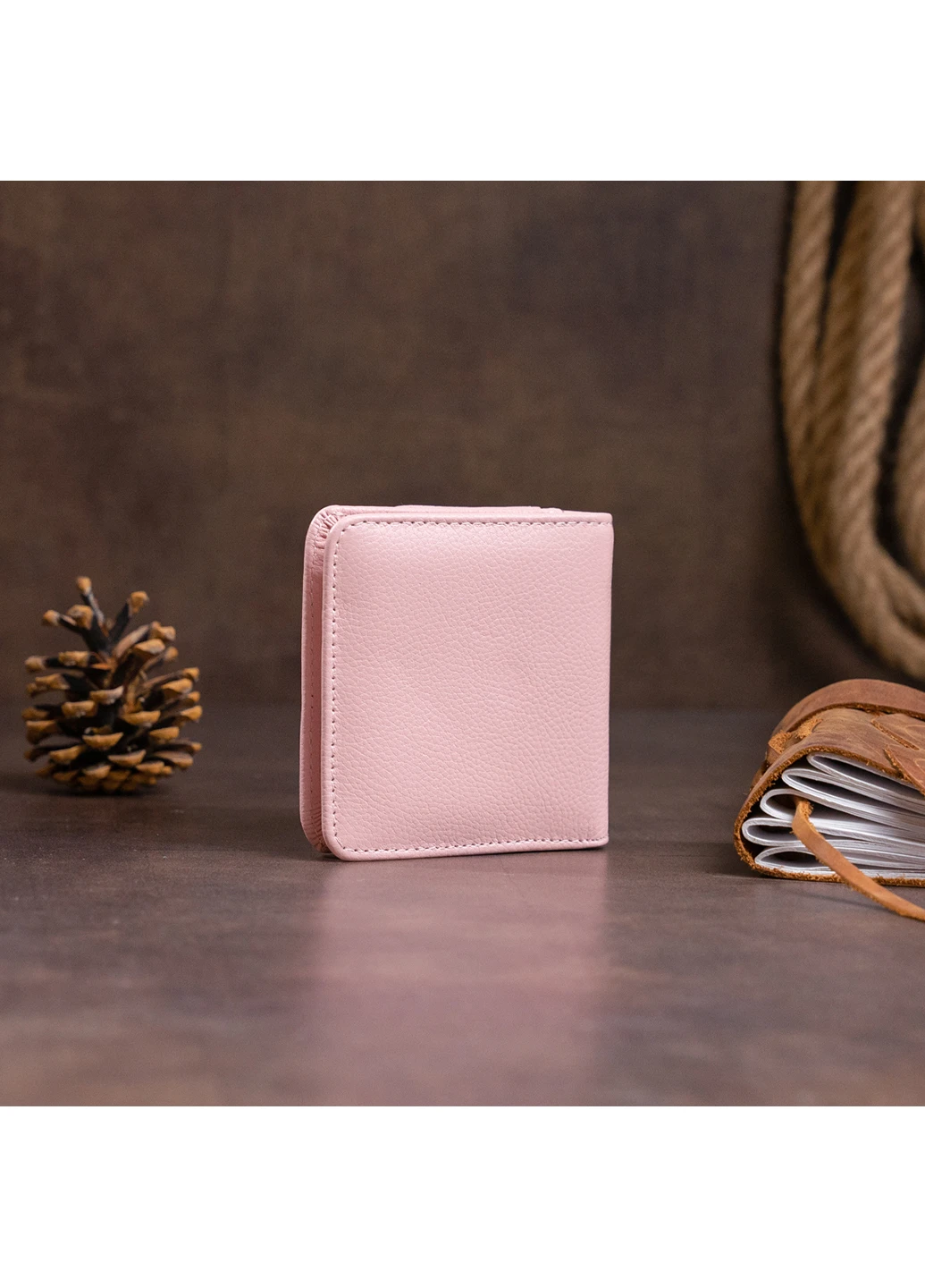 Жіночий шкіряний гаманець 9,5х9х1 см st leather (252132570)