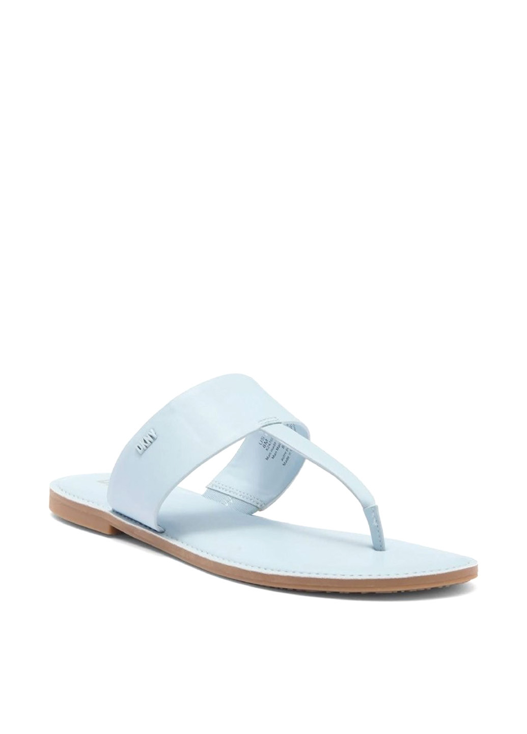 Голубые кэжуал вьетнамки DKNY с логотипом