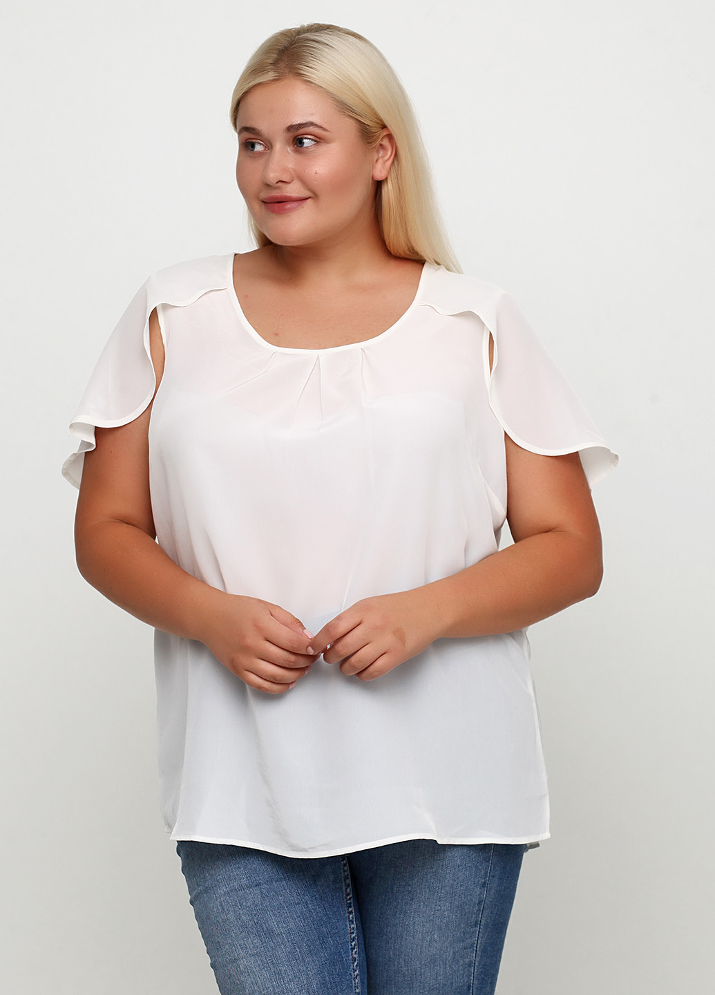 Молочна блуза Junarose