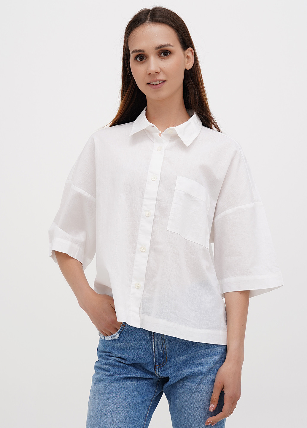 Белая блуза H&M