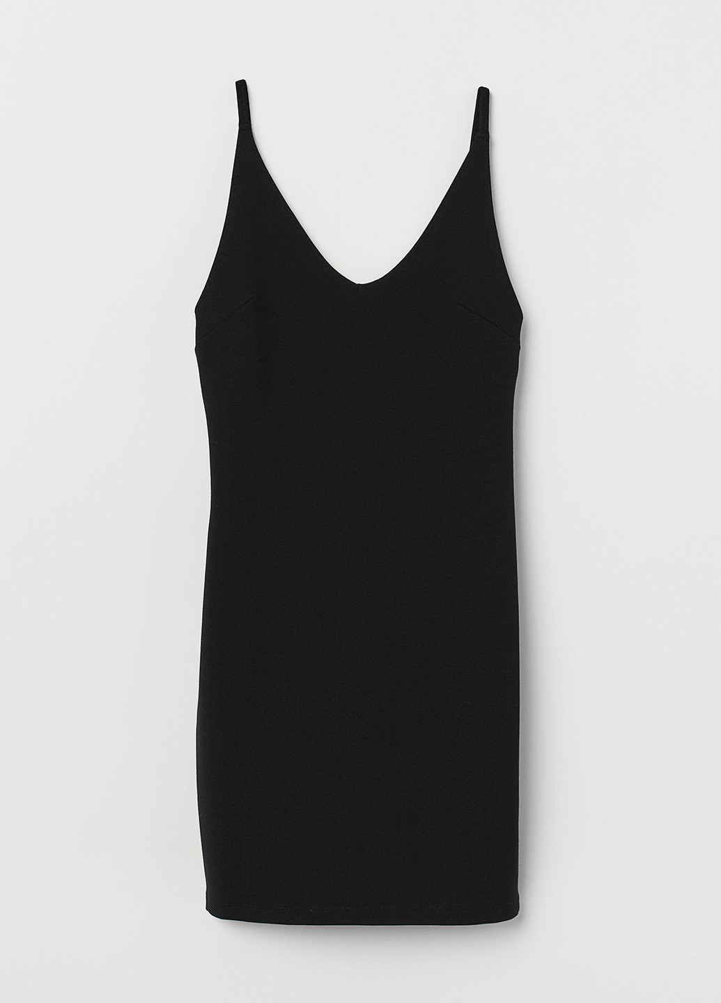 Чорна кежуал сукня H&M однотонна