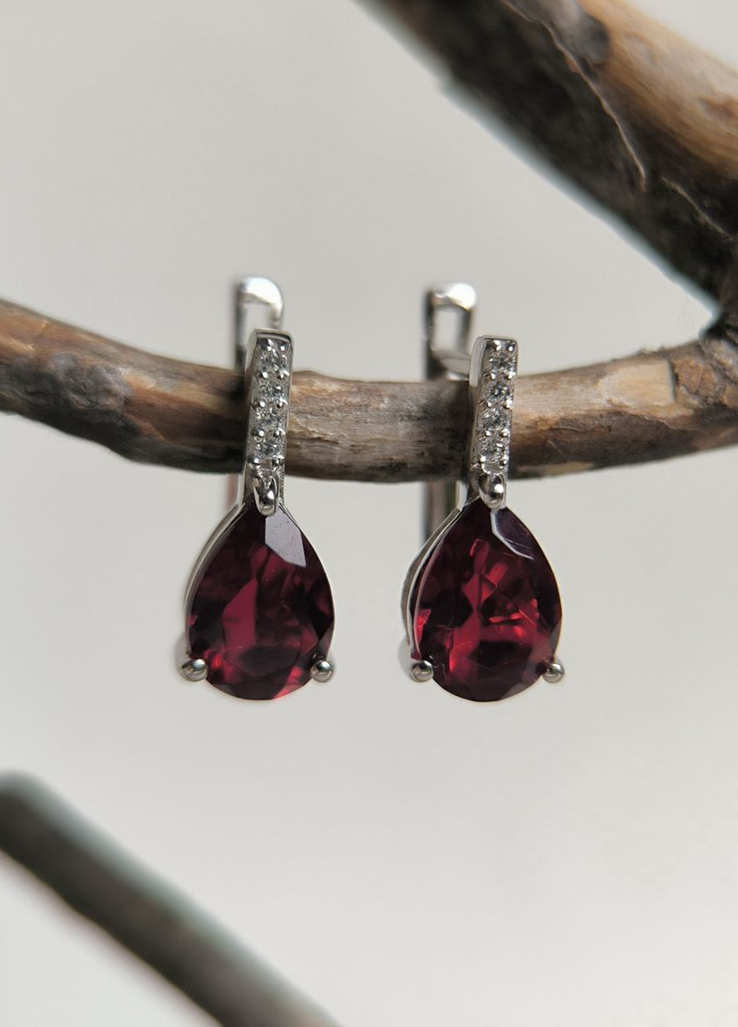 Серьги Silver Flame (369649160)