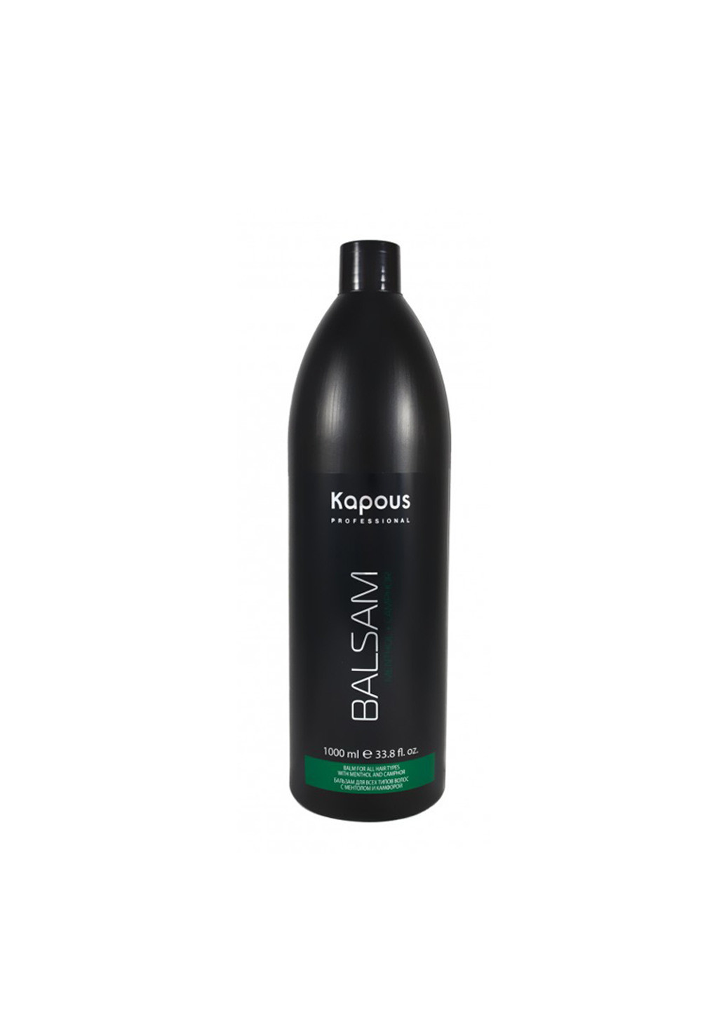 Бальзам з ментолом і олією камфори Balm For All Hair Types Menthol And Camphor 1000 мл Kapous Professional (190302530)