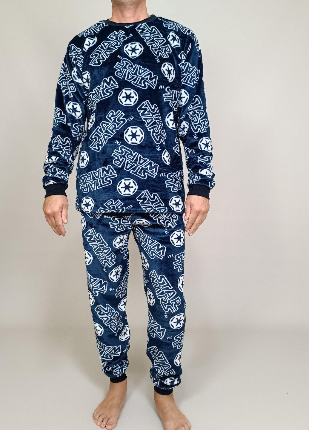 Пижама мужская Star Wars 48 Темно-синяя 54858793-1 No Brand (255935211)