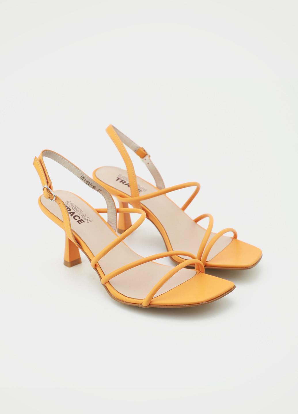 Оранжевые босоножки Respect с ремешком