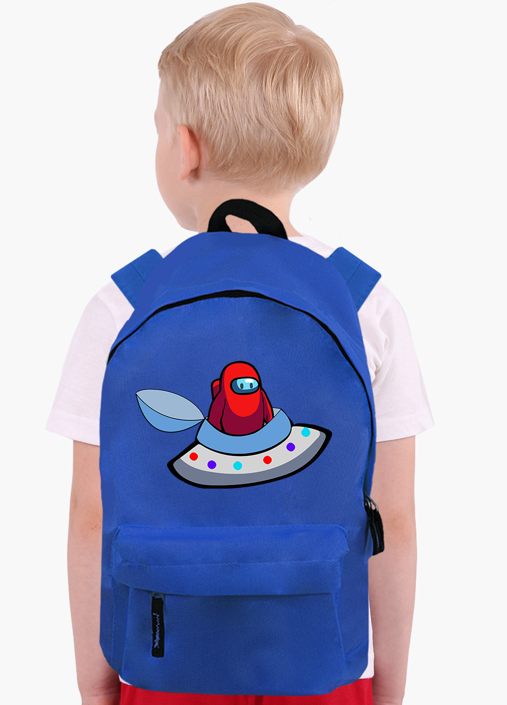 Детский рюкзак Амонг Ас Красный (Among Us Red) (9263-2583) MobiPrint (217107879)