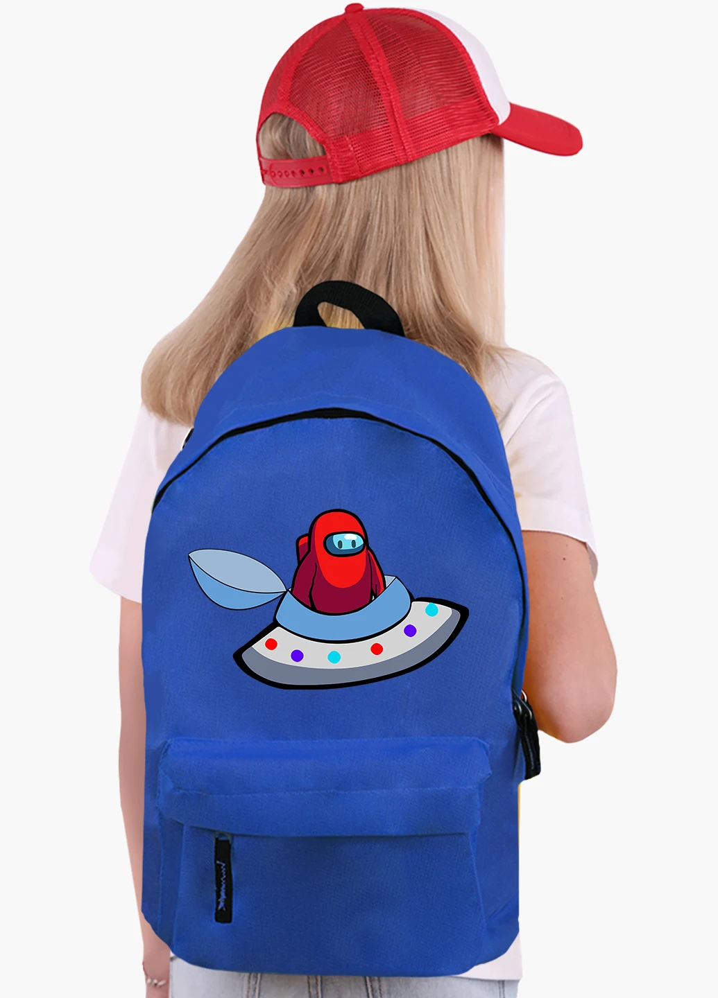 Детский рюкзак Амонг Ас Красный (Among Us Red) (9263-2583) MobiPrint (217107879)