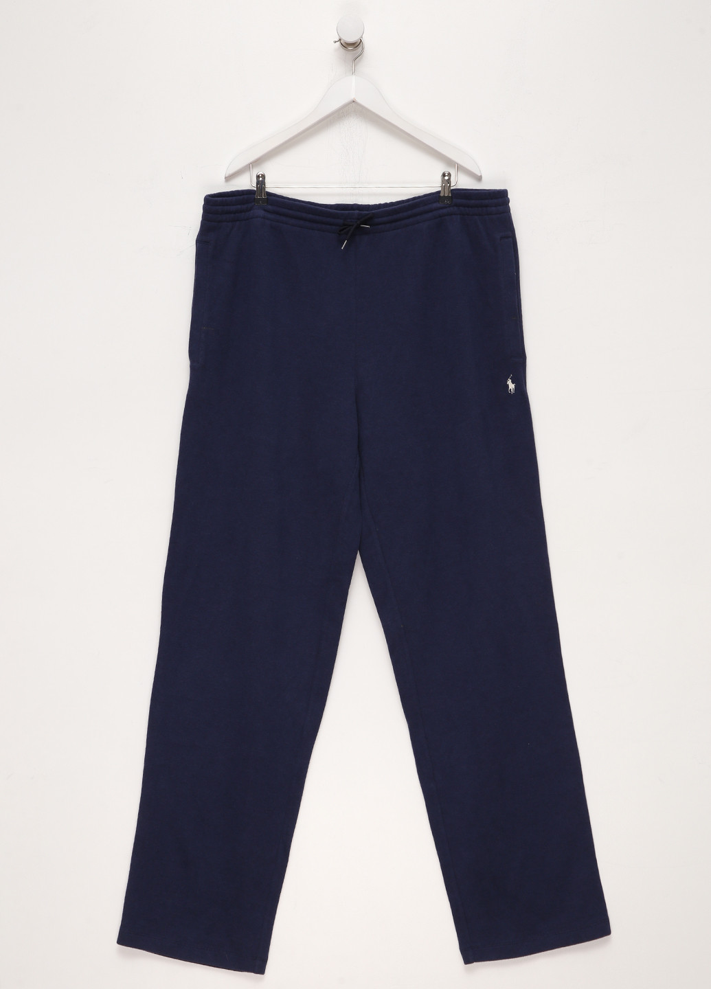 Темно-синие спортивные демисезонные прямые брюки Ralph Lauren