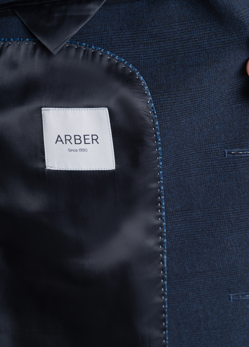 Синий демисезонный костюм мужской Arber Comfort fit 1/Роберт Ch S