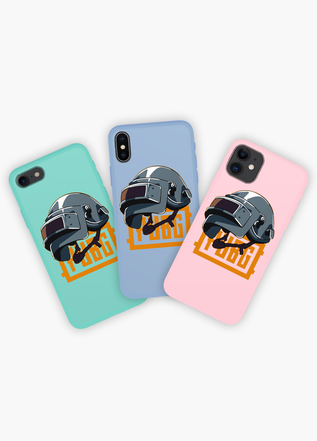 Чохол силіконовий Apple Iphone X Пубг Пабг (Pubg) (6129-1184) MobiPrint (219356835)