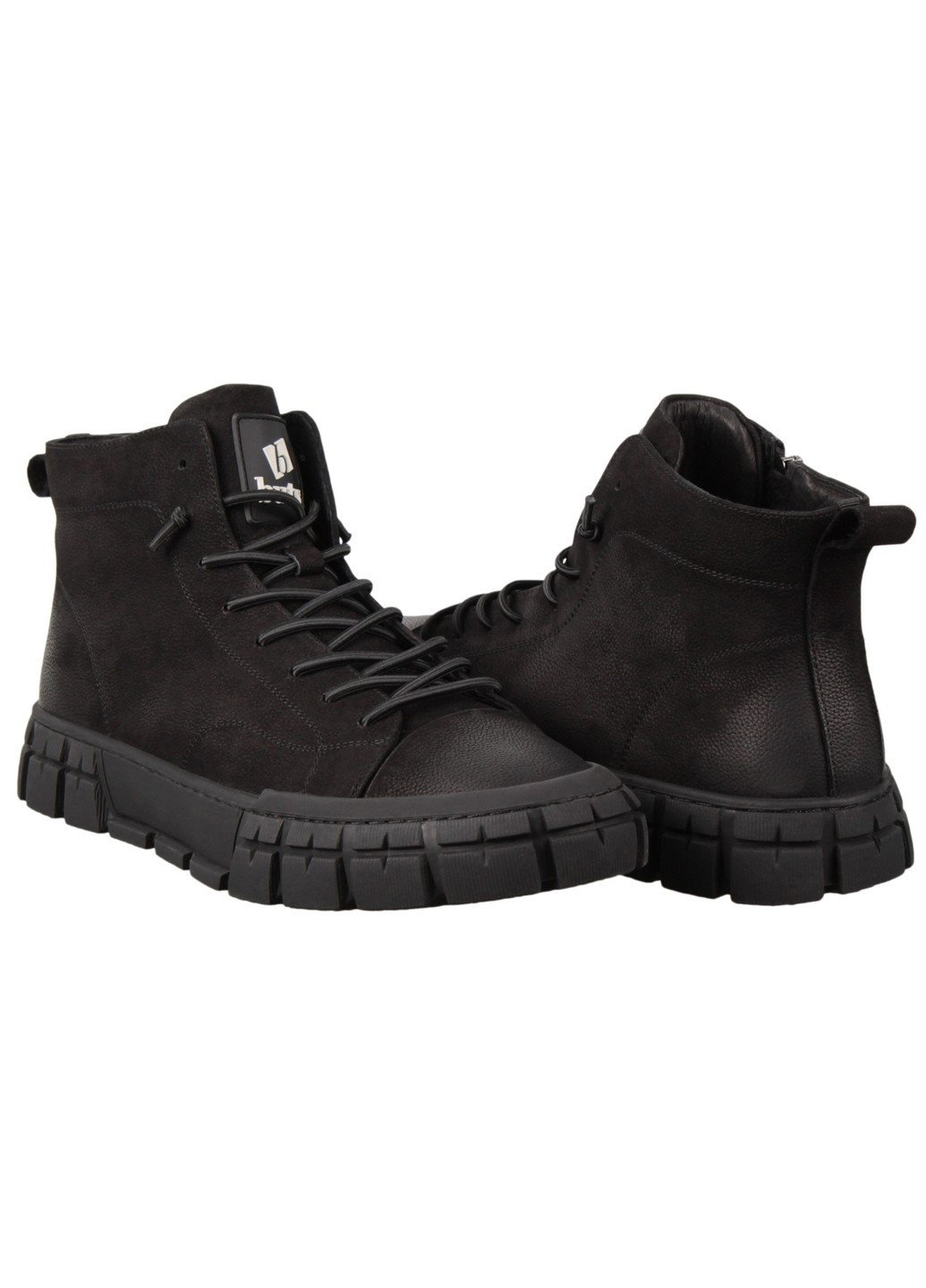 Черные зимние мужские ботинки 198797 Buts