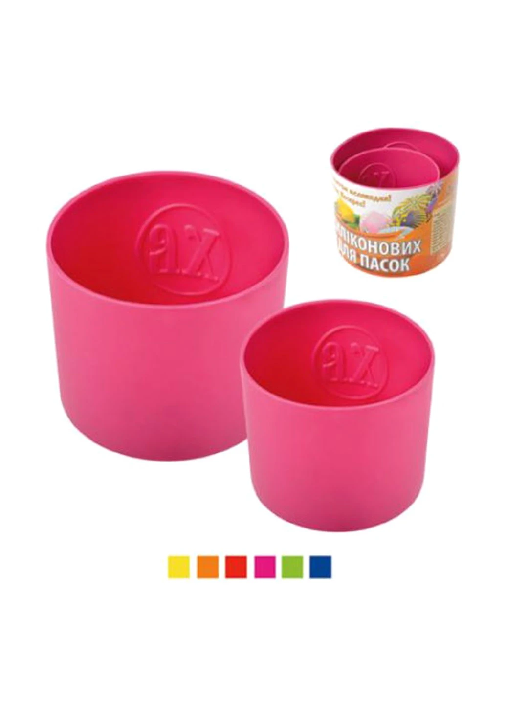 Силиконовая форма (2 пр.) Mix Shop (113496503)