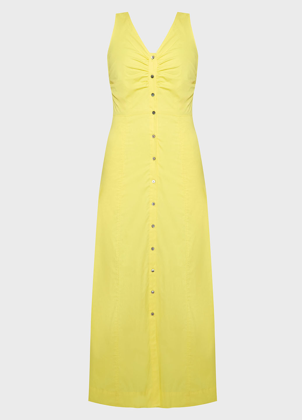Жовтий кежуал сукня Karl Lagerfeld однотонна