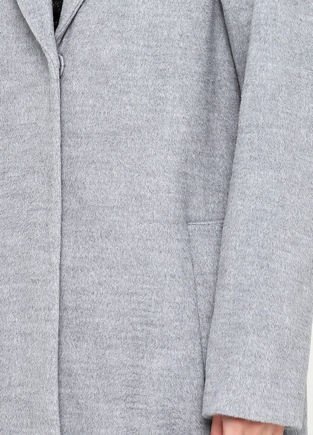 Серое демисезонное Пальто однобортное H&M