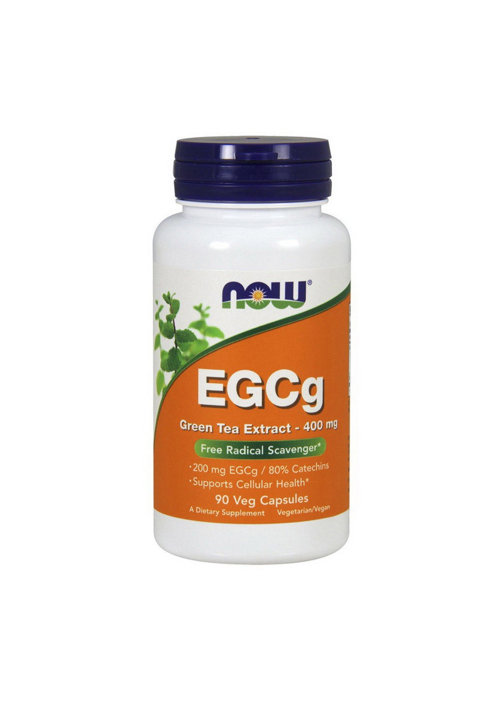 Екстракт зеленого чаю EGCg Green Tea Extract 400 mg (90 капс) нау фудс Now Foods (255409316)
