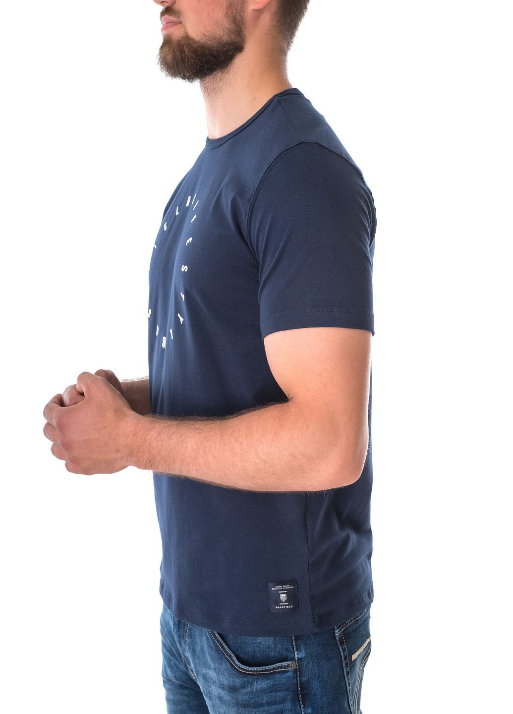 Синяя футболка Basefield