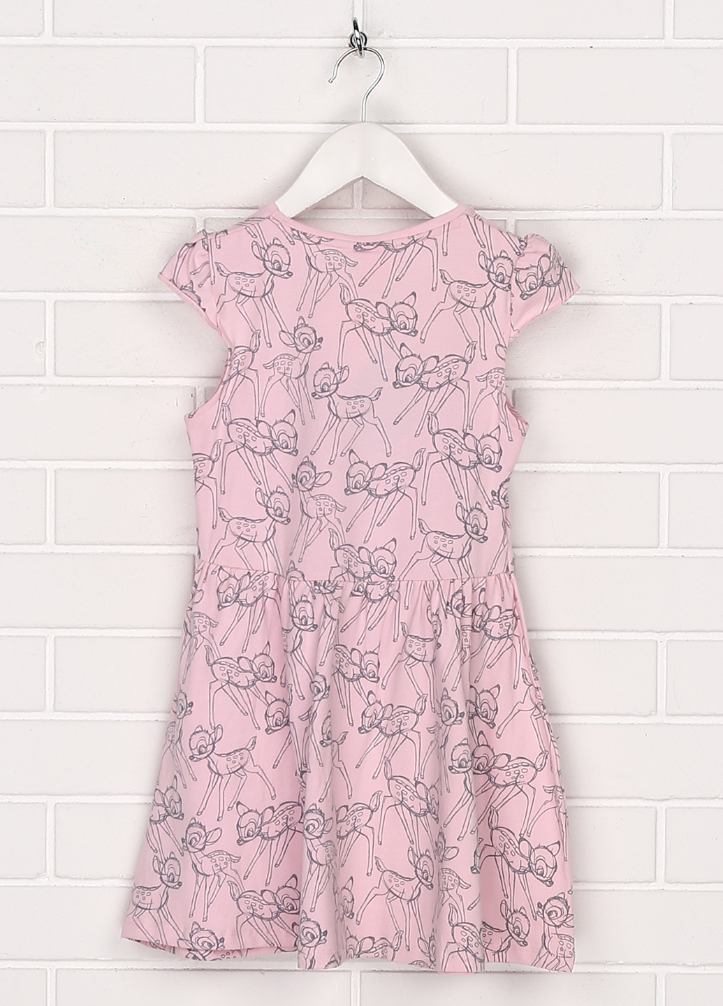 Розовое кэжуал платье с посадкой по талии Disney с рисунком
