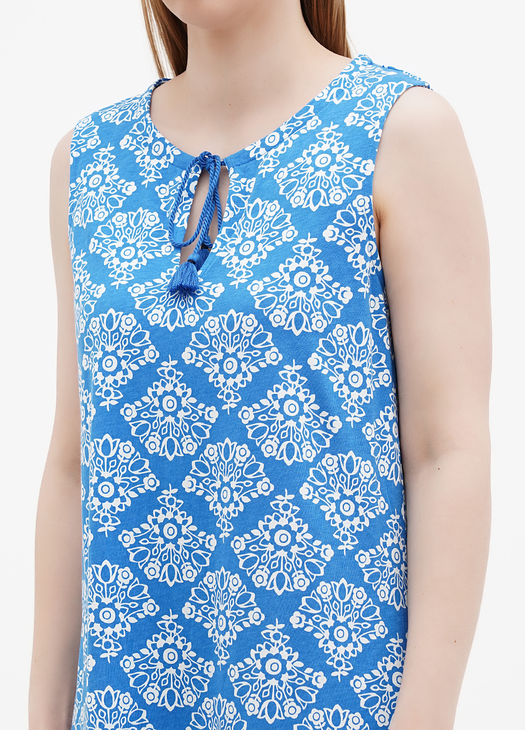 Синя кежуал сукня Boden з квітковим принтом