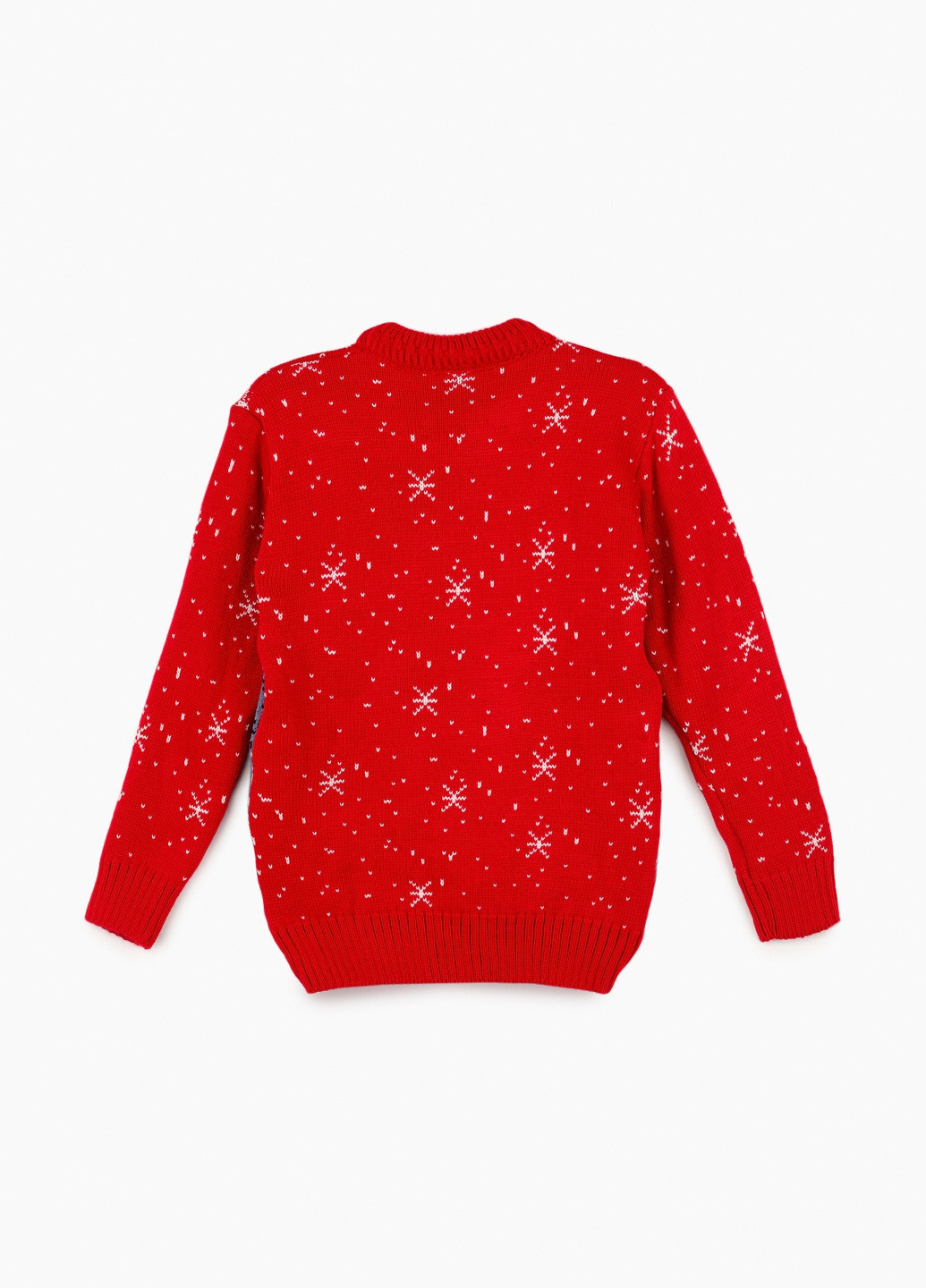 Красный зимний свитер Safari