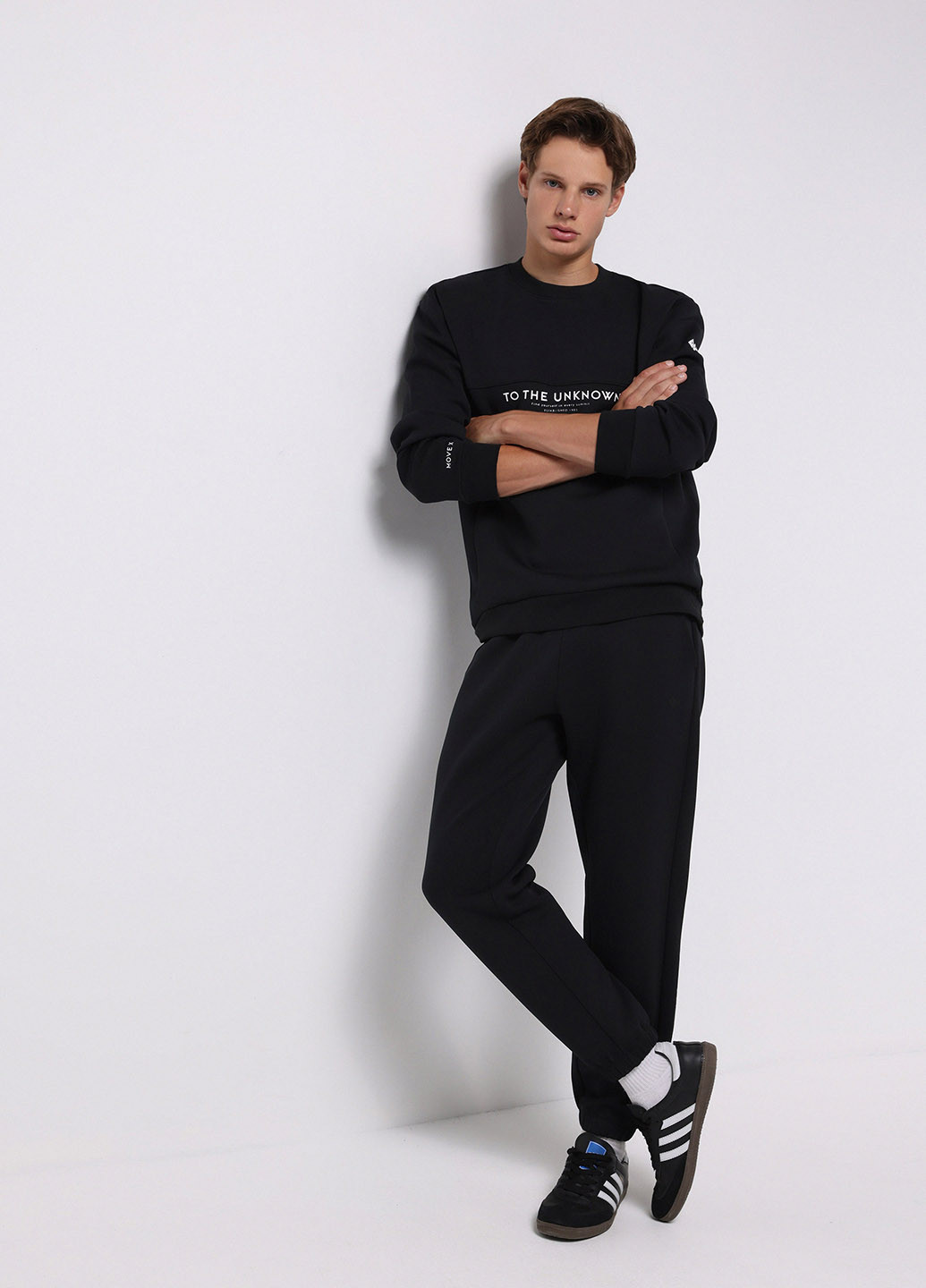 Черные спортивные демисезонные джоггеры брюки Colin's