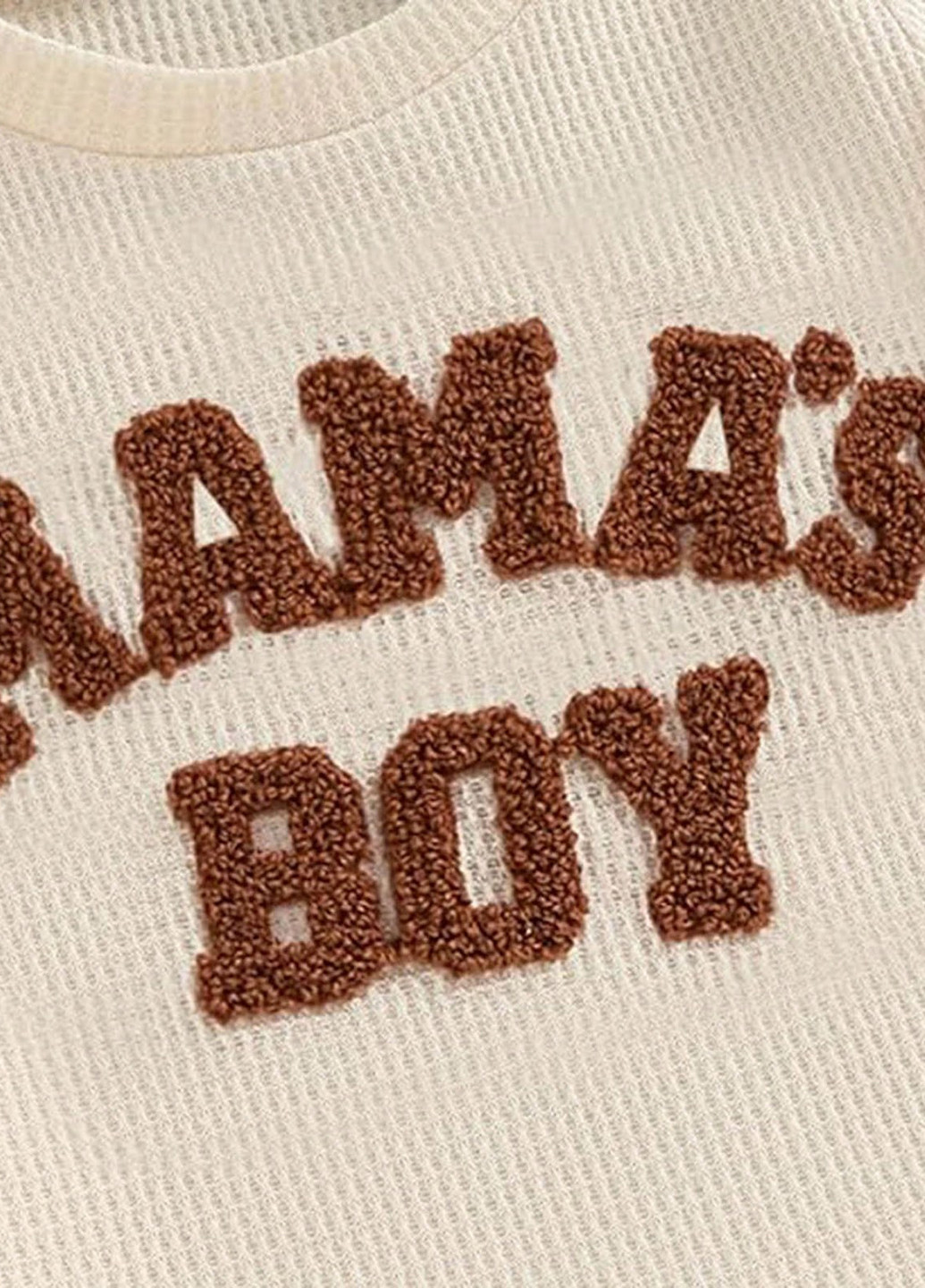 Кремовий літній костюм (футболка, шорти) з шортами SHEIN