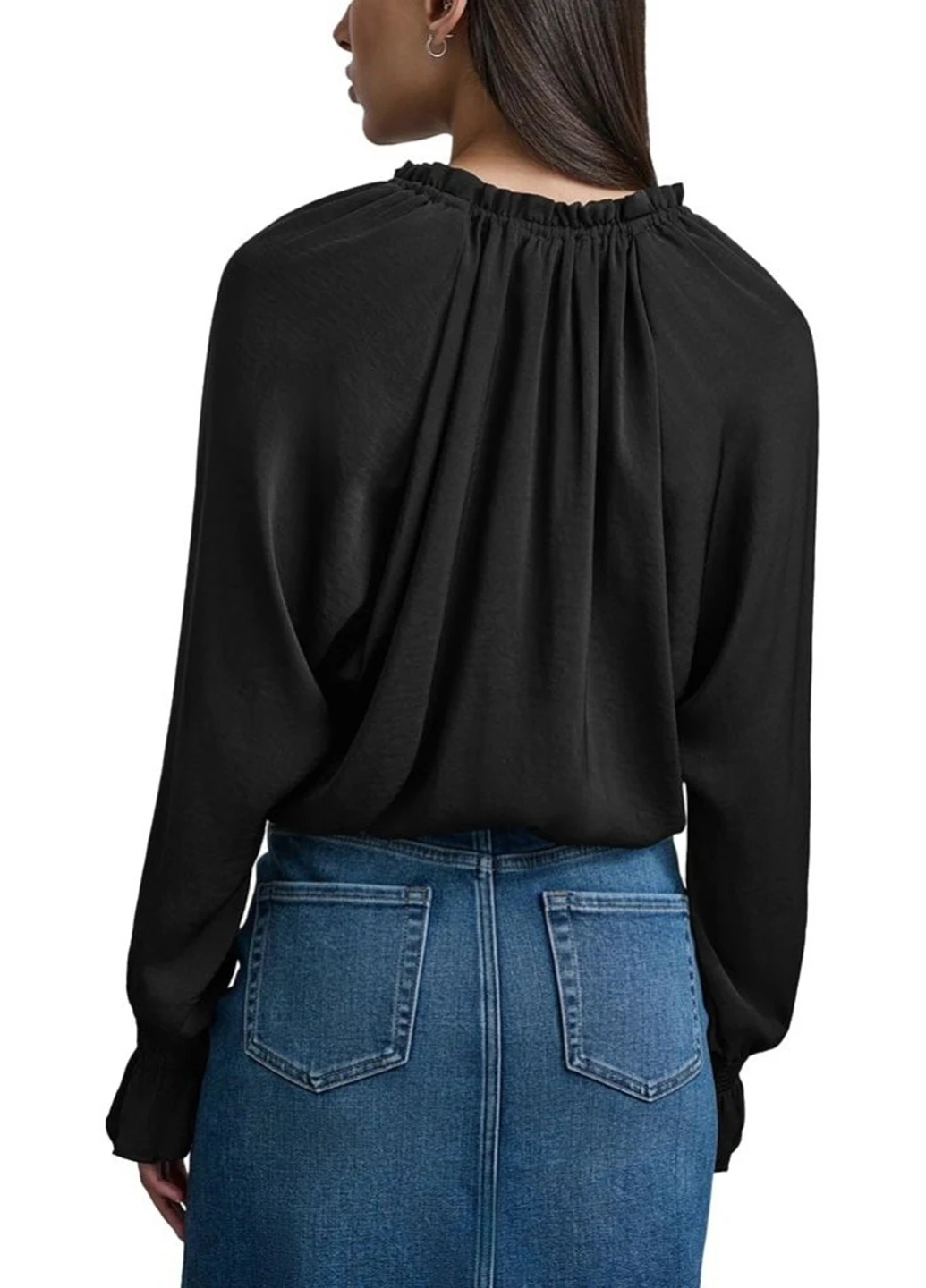 Чорна блузка DKNY