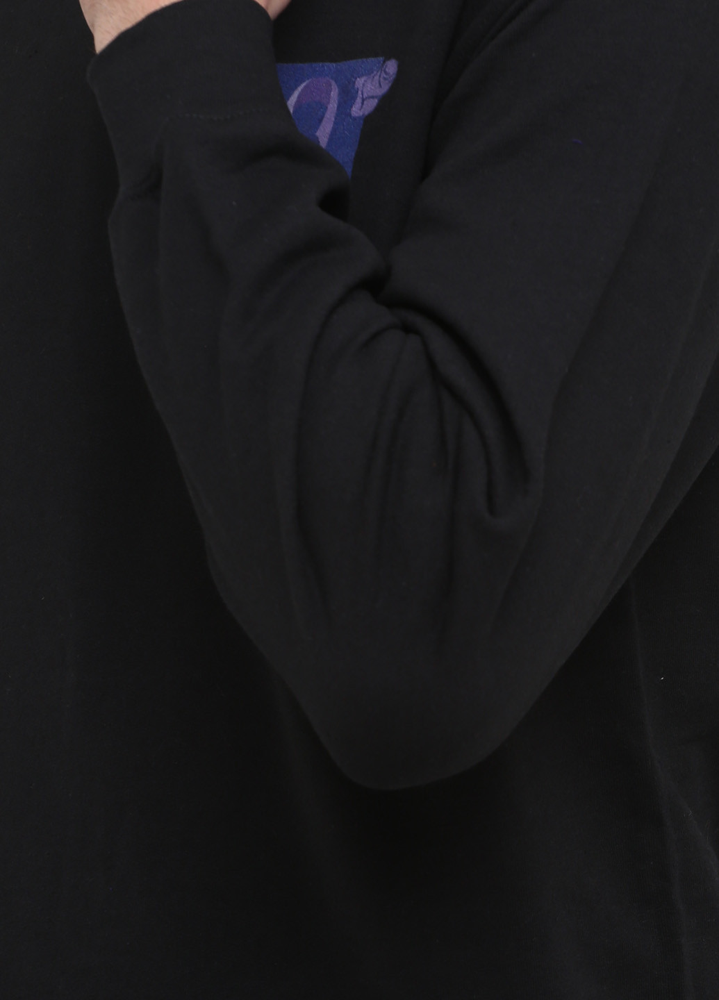 Свитшот Gildan - Прямой крой рисунок черный кэжуал хлопок, полиэстер, футер - (251197792)