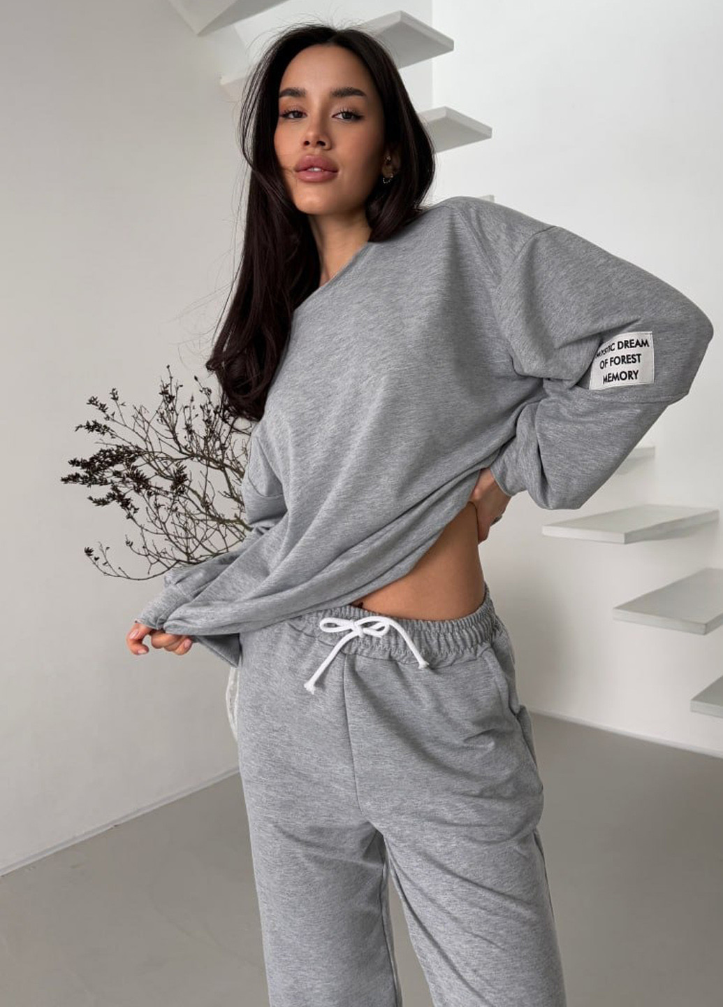 Костюм (світшот, штани) No Brand (362120884)