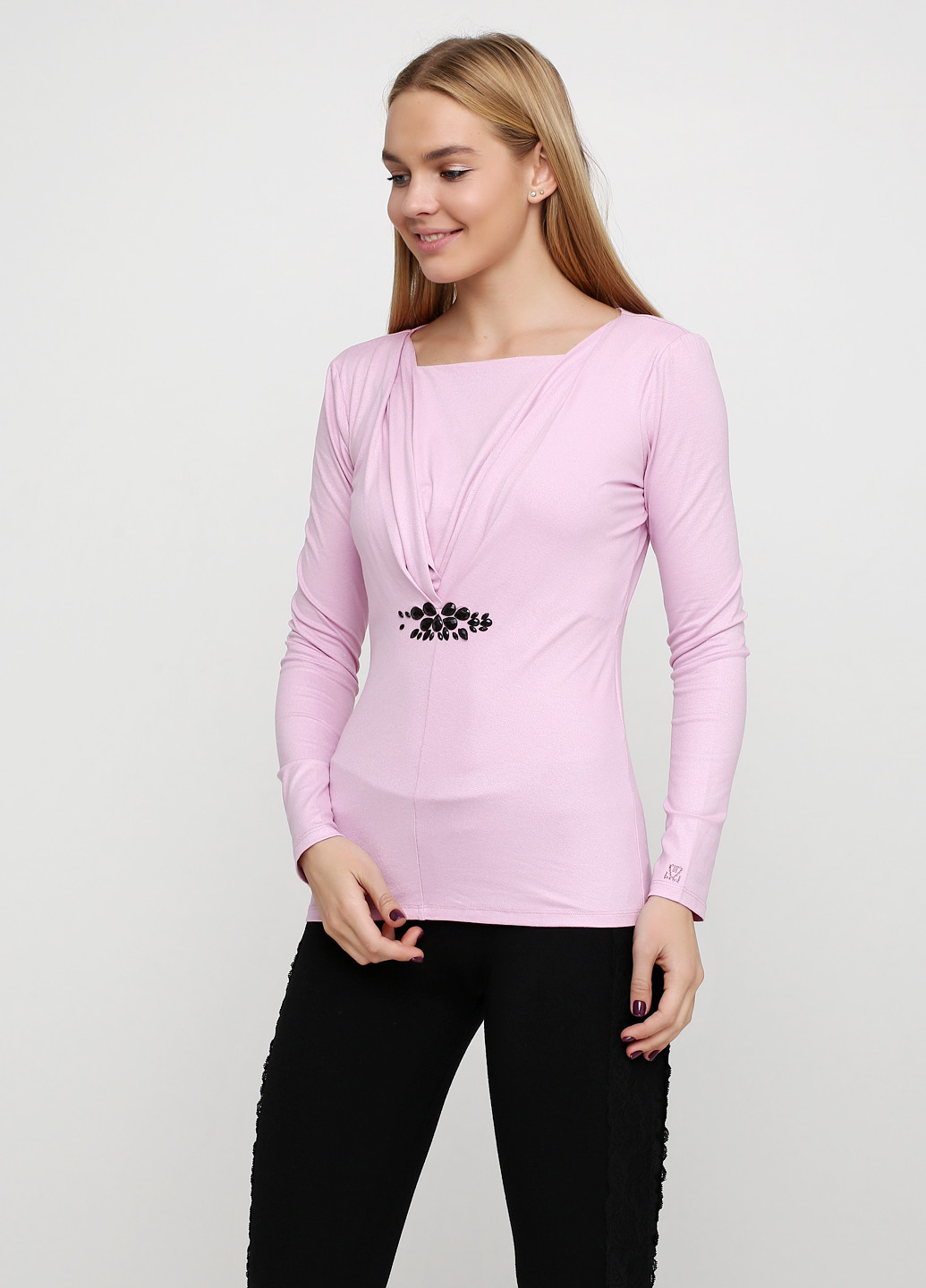 Рожева демісезонна блуза Sassofono