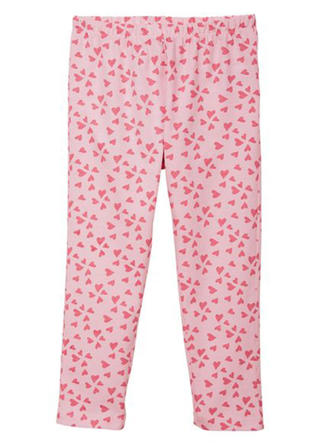 Розовые кэжуал летние прямые брюки Lupilu