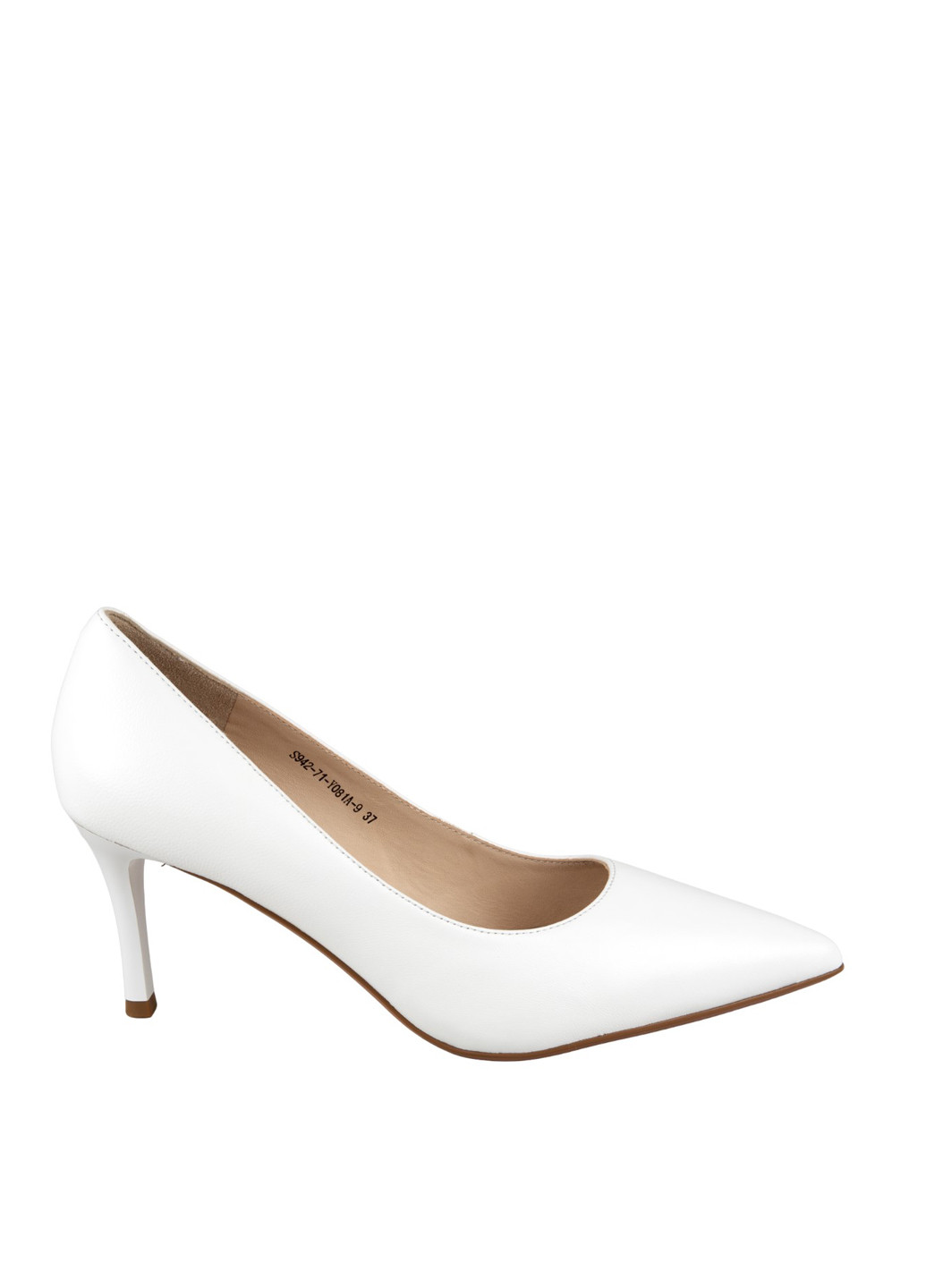 Blizzarini Туфли лодочки белый з натуральная кожа, украина — демисезон (291585015)