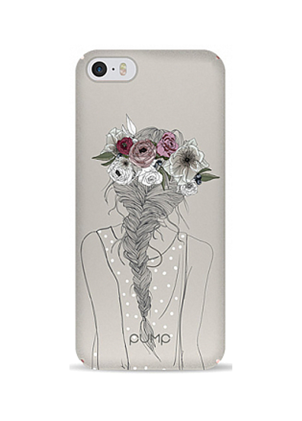 Чехол Tender Touch Case for iPhone 5/5S/SE Flowers in Hair Pump tender touch case для iphone 5/5s/se flowers in hair (136993541)