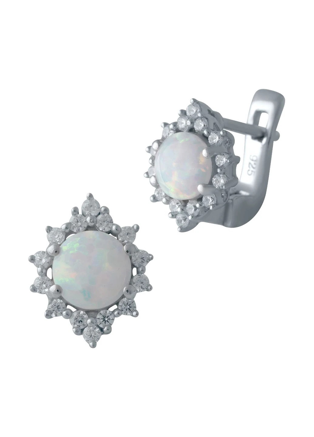 Сережки Silver Flame (152533687)