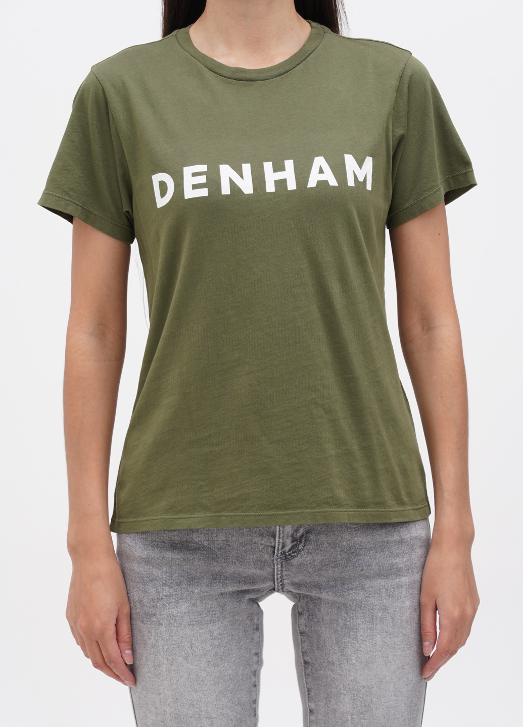 Хакі (оливкова) літня футболка Denham