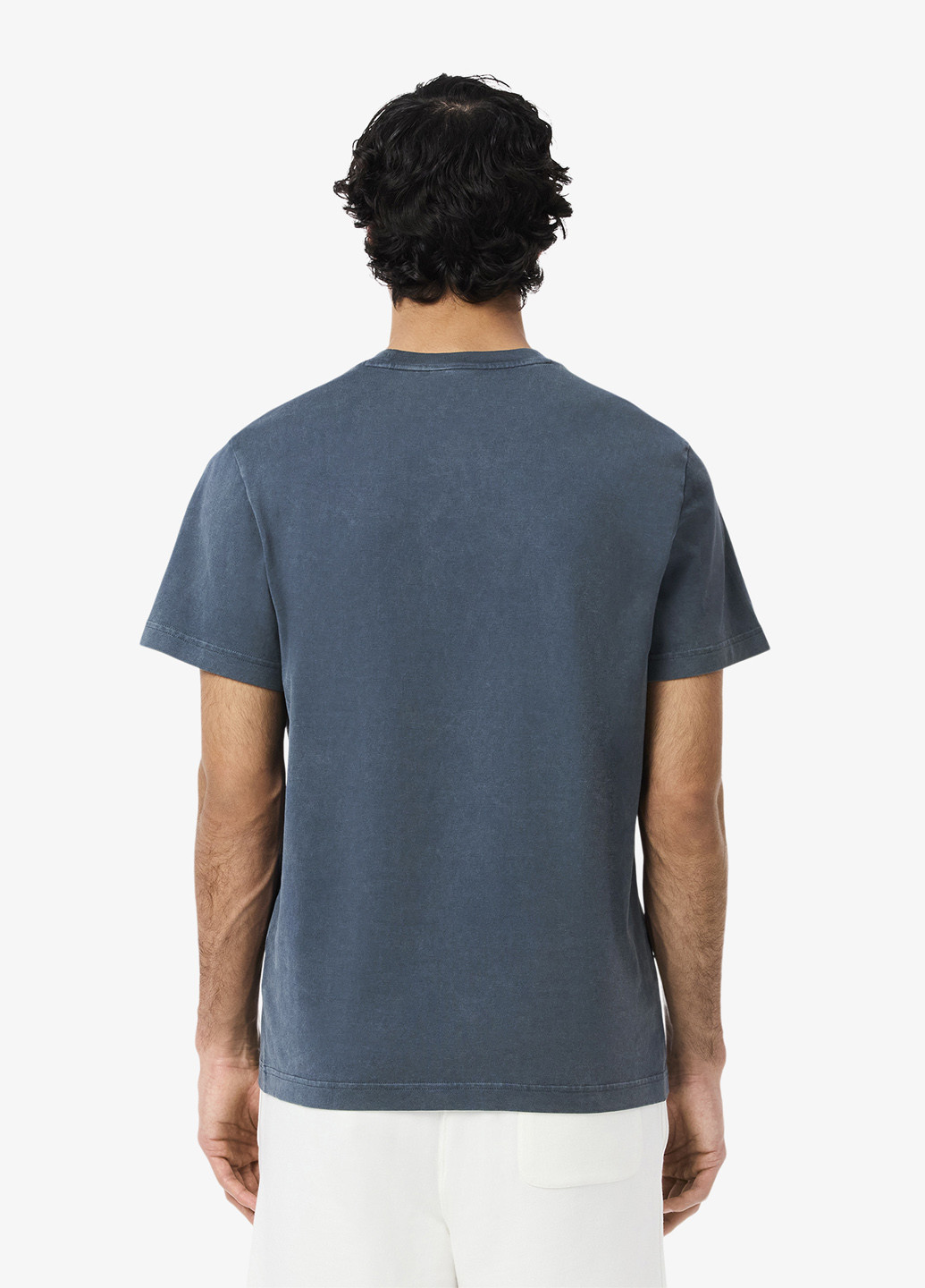 Синяя футболка Lacoste