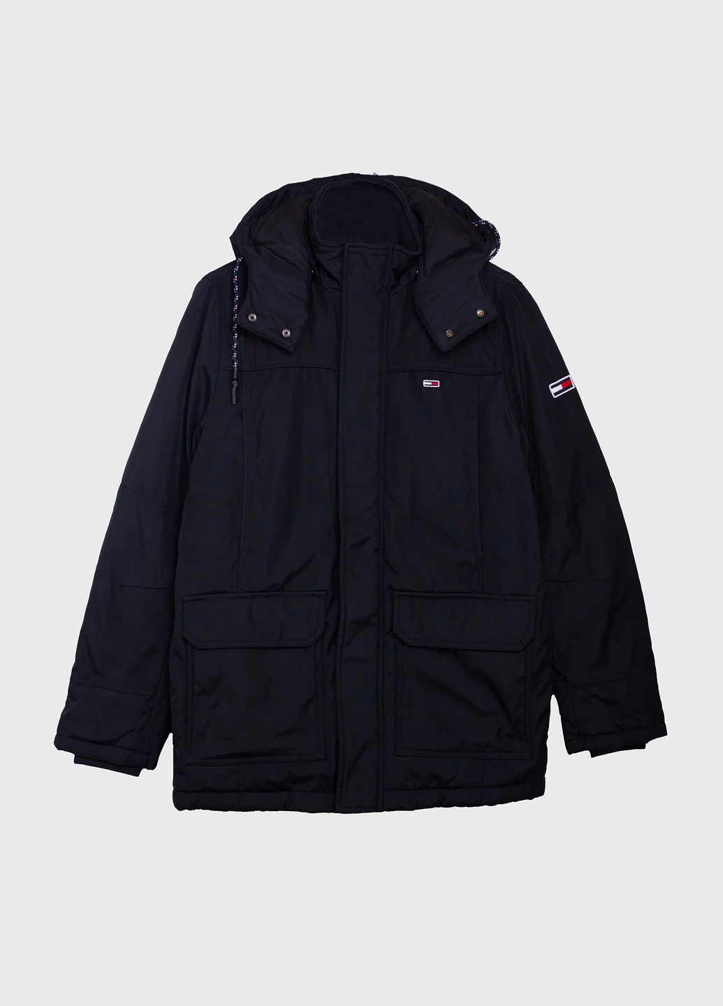 Черная зимняя куртка Tommy Jeans