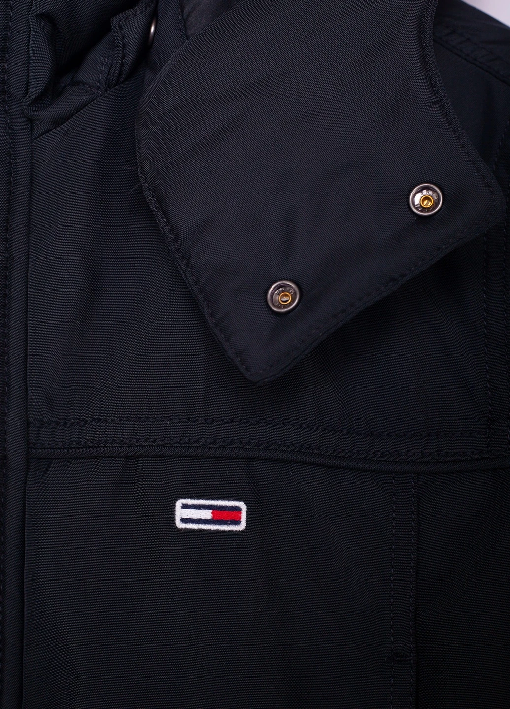 Черная зимняя куртка Tommy Jeans