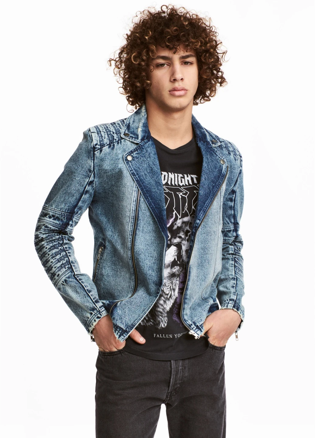 Синяя ветровка H&M