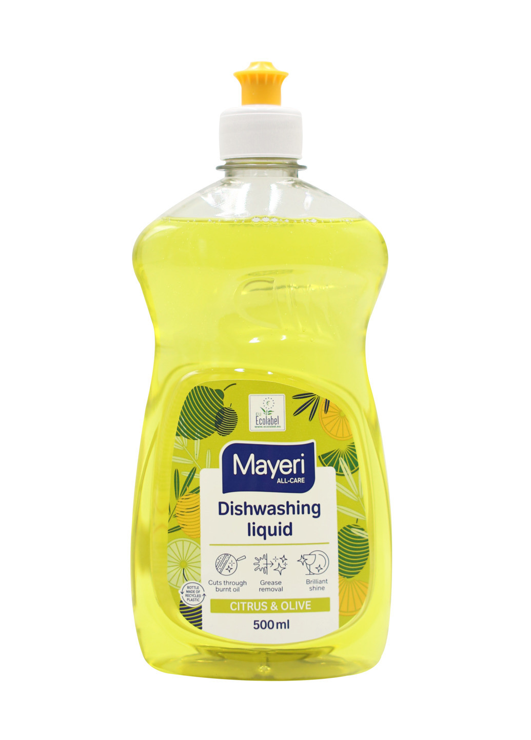 Средство для мытья посуды Лимон и Оливка 500 мл Mayeri (253835030)