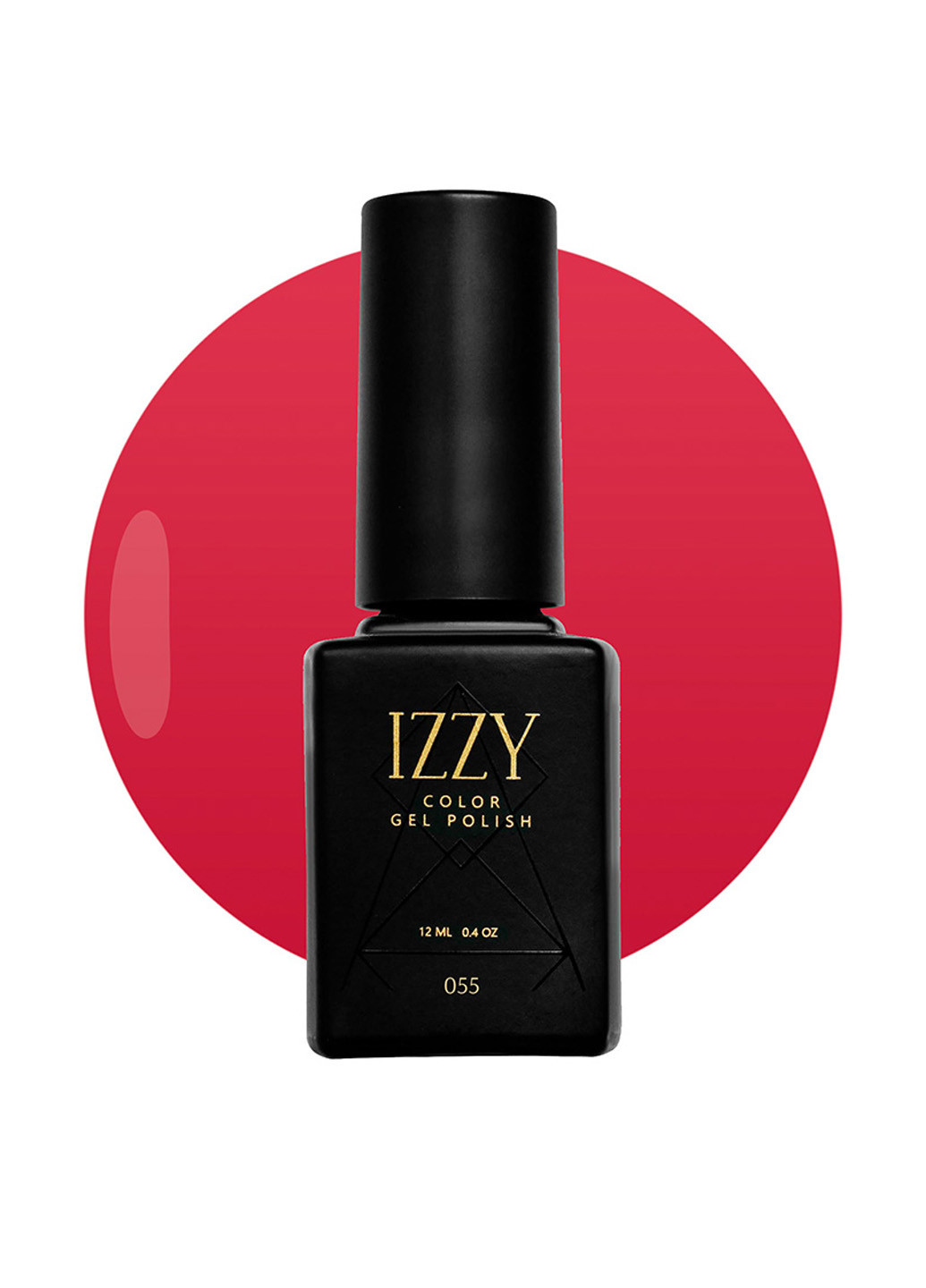 Гель-лак для нігтів, рожевий 55, 12 мл Izzy (363030559)