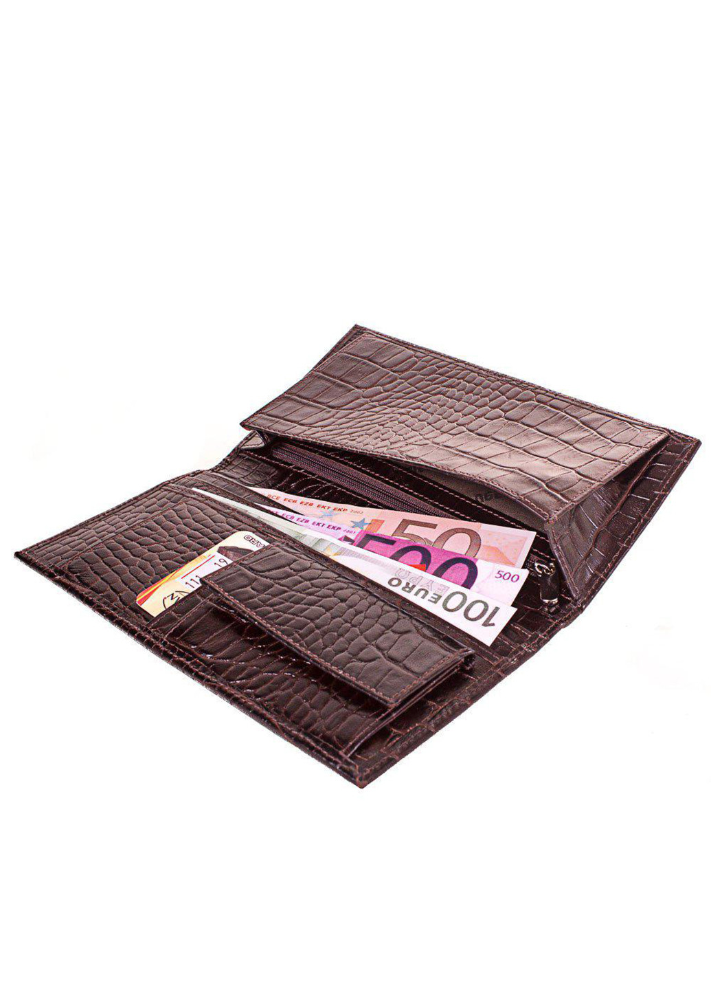 Чоловічий шкіряний гаманець 10,5х19х1 см Desisan (252130792)