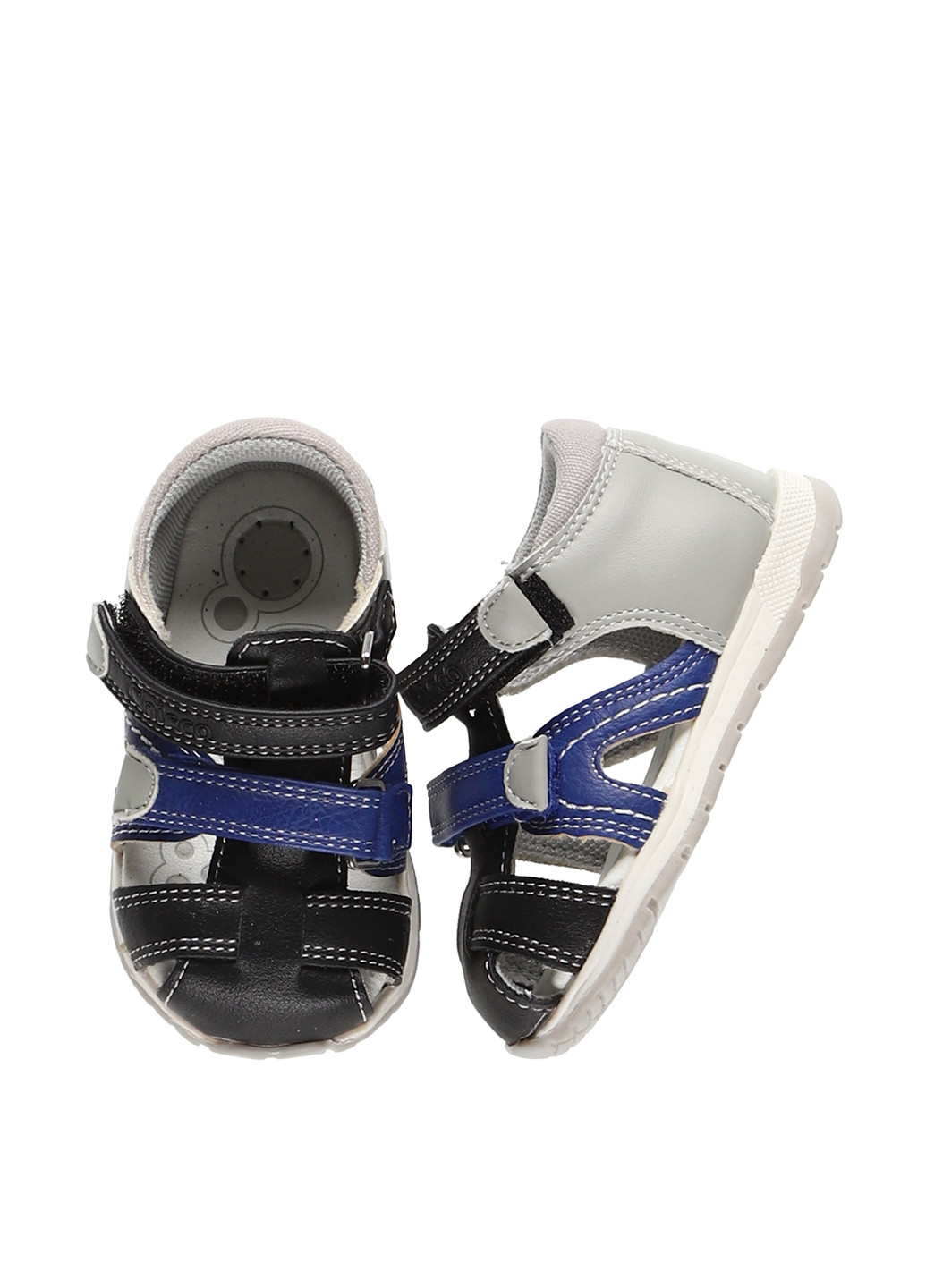 Цветные кэжуал сандалии Chicco на липучке