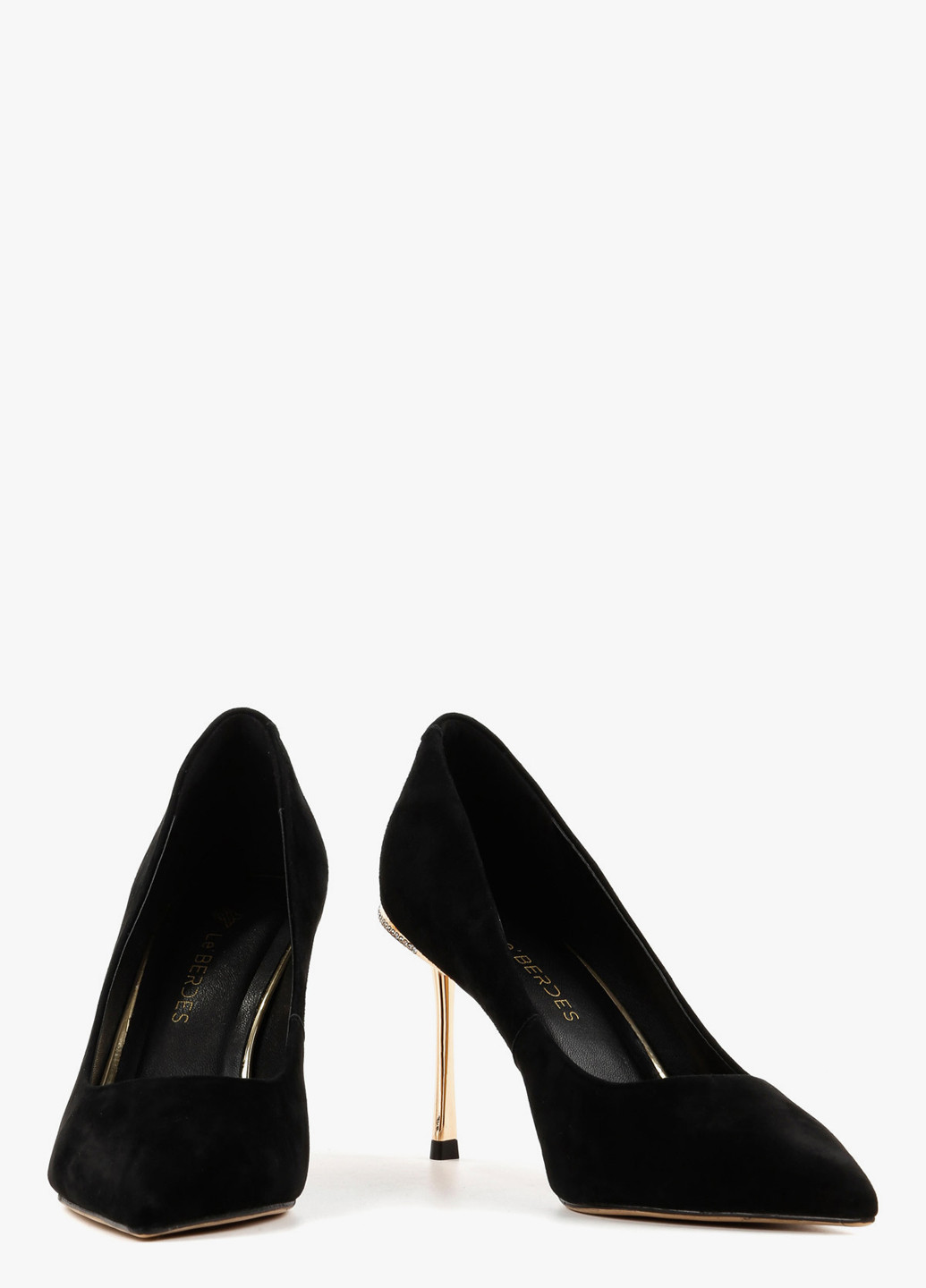 Le'BERDES Туфлі туфлі-човники чорний з натуральна замша, україна — демісезон (302137724)