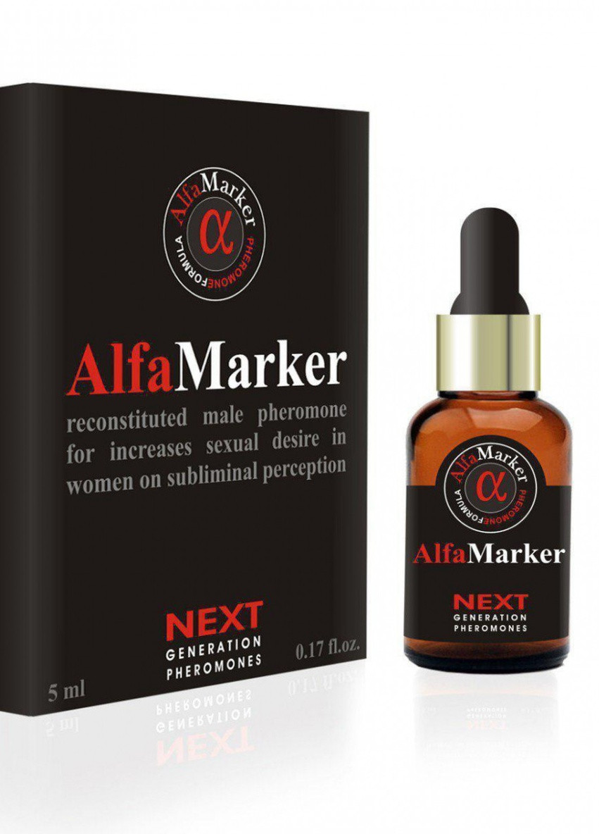 Висококонцентрований парфум c феромонами Alfamarker для чоловіків 5 мл Izyda (236814276)